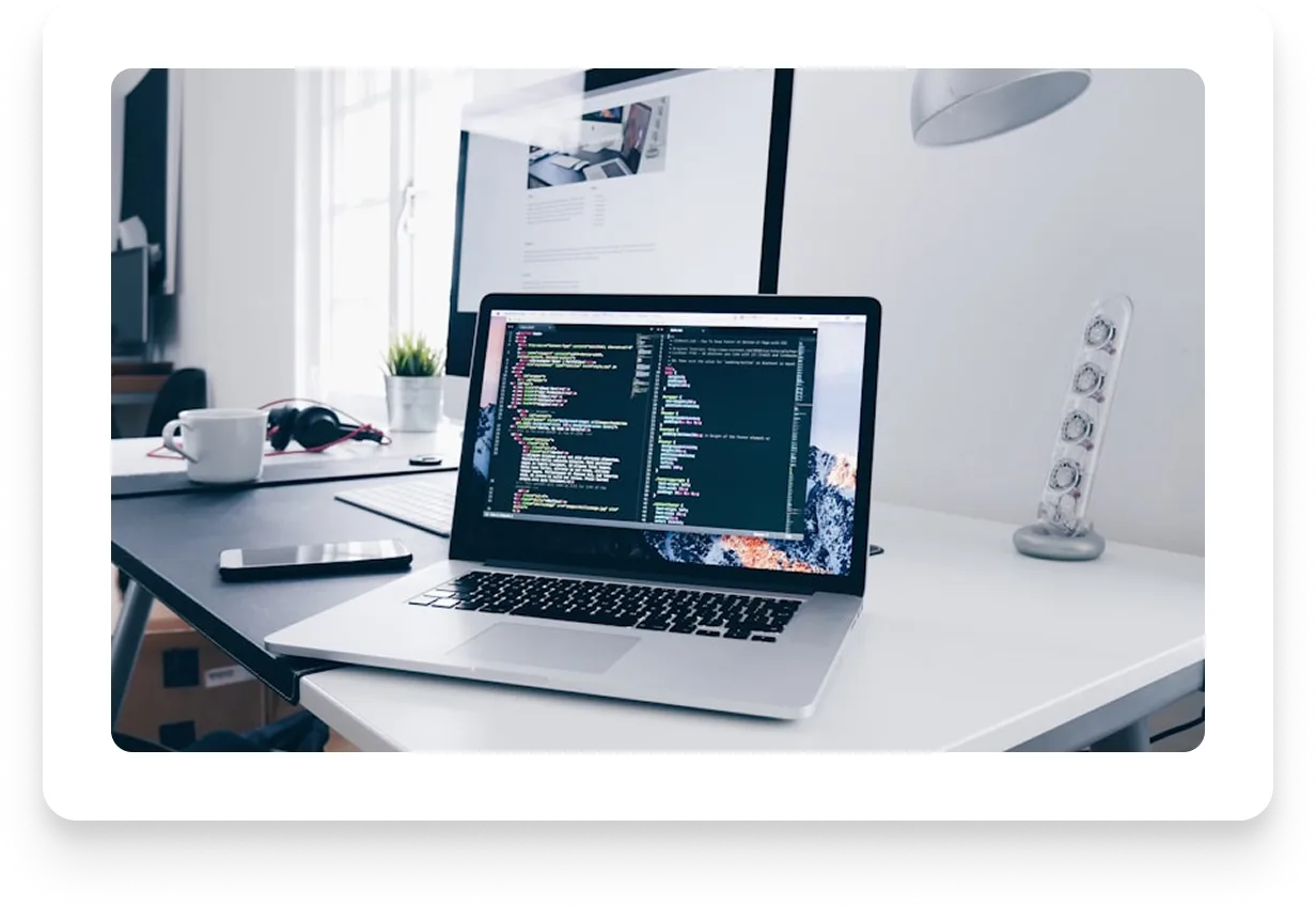 Platform on laptop